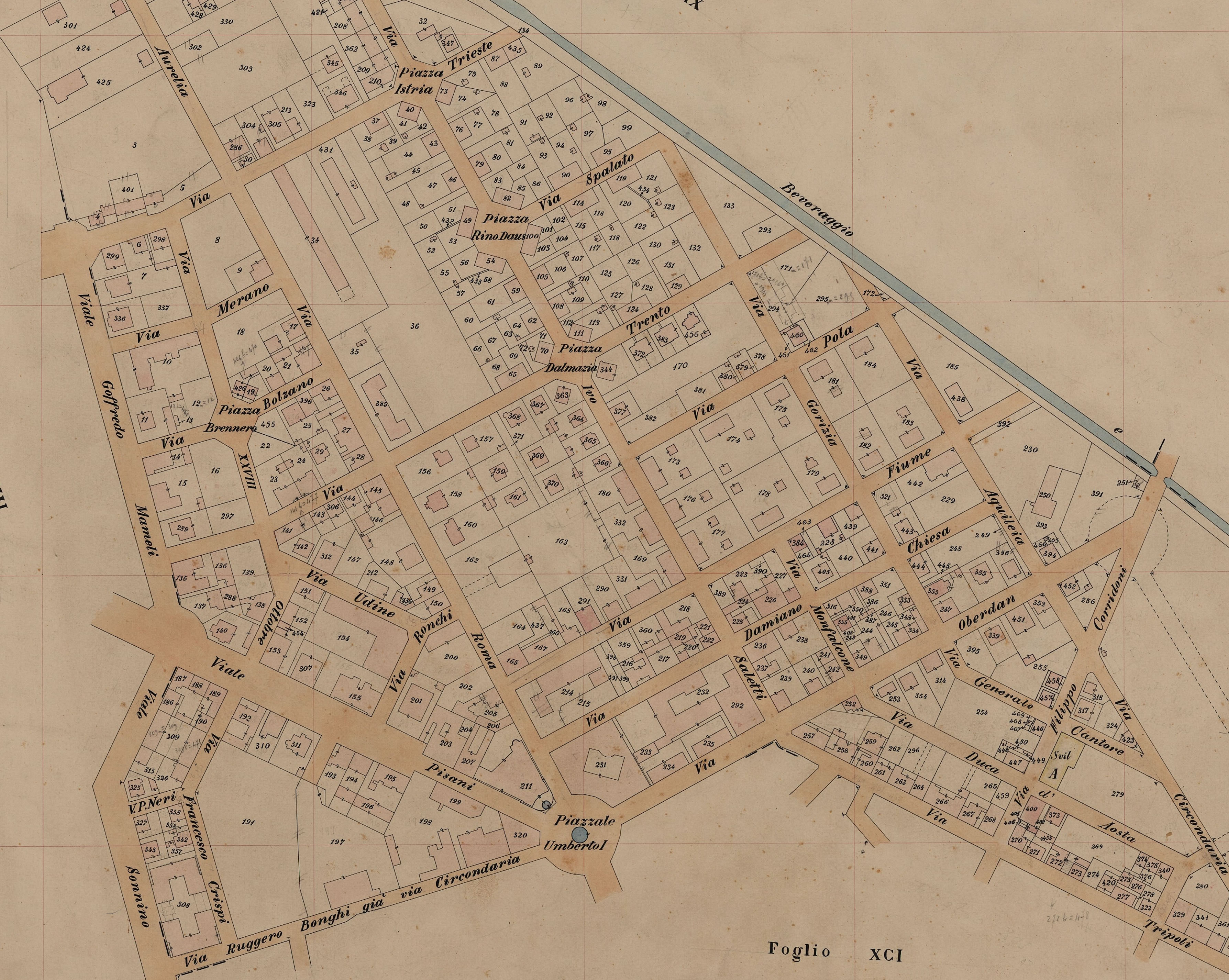 Piantina di Grosseto